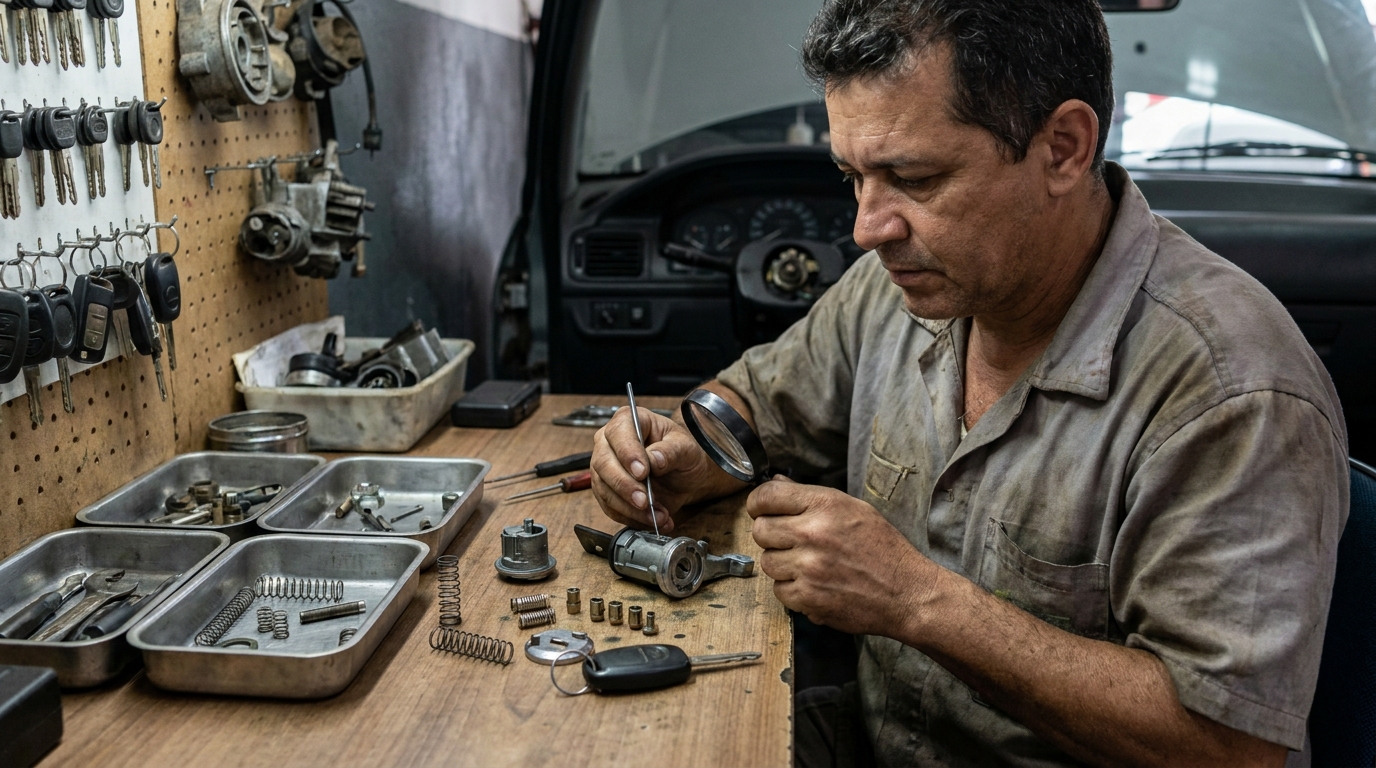 Reparo de Fechadura Automotiva em Campos dos Goytacazes‑RJ